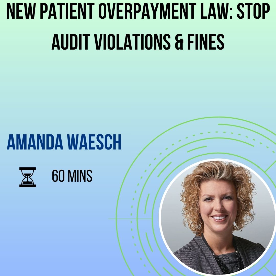New Patient Overpayment Law: Stop Audit Violations & Fines