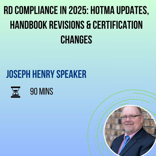RD Compliance in 2025: HOTMA Updates, Handbook Revisions & Certification Changes