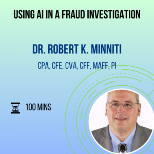 Using AI in a Fraud Investigation