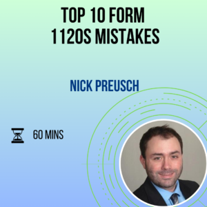 Navigating Form 1120S: Top 10 Mistakes and How to Avoid Them!
