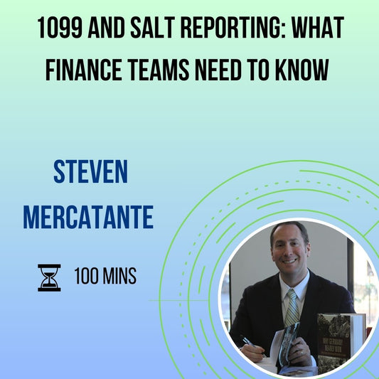 1099 and SALT Reporting: What Finance Teams Need to Know