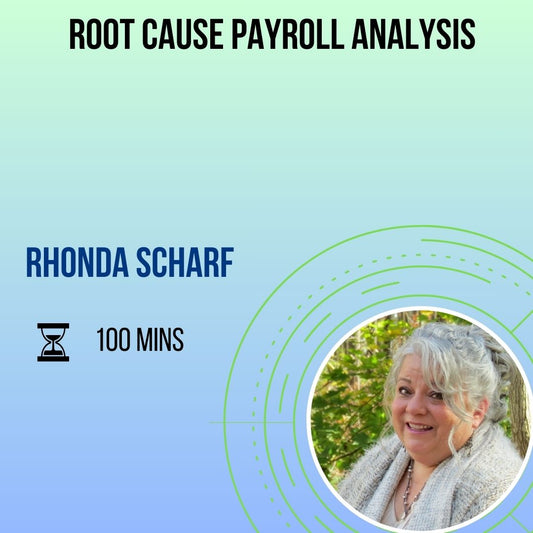 Root Cause Payroll Analysis